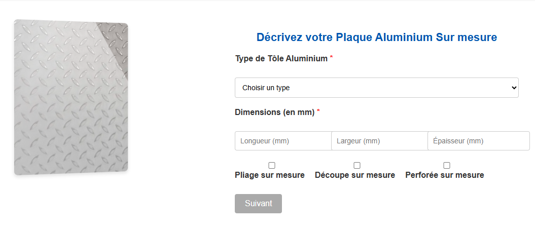 Tôle Découpe Sur Mesure - Matériel Professionnel