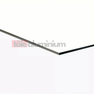 Tole Aluminium Blanc Laquée 9010 RAL